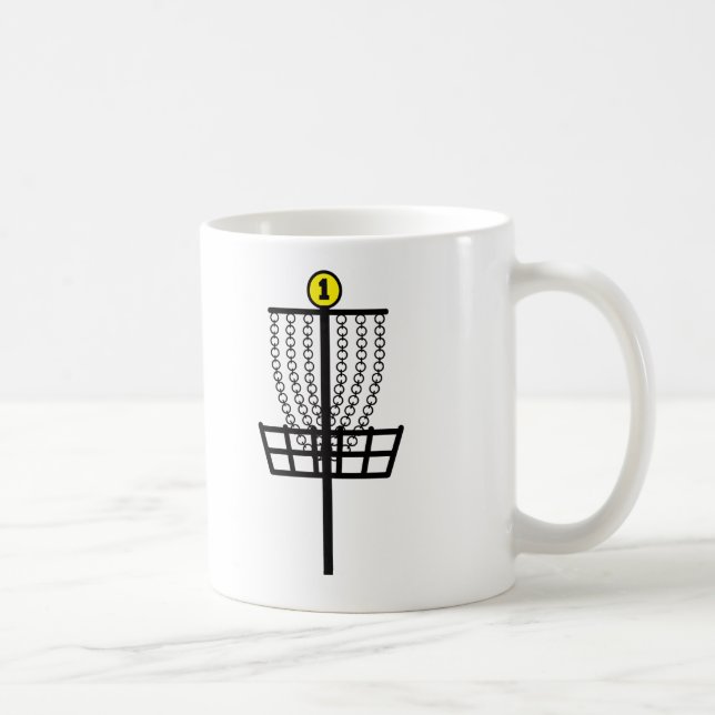 Disc Golf Hole Coffee Mug (Right)