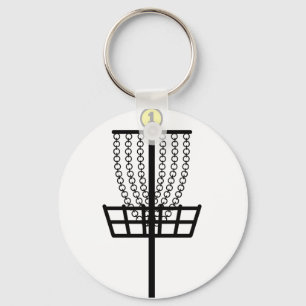 Disc Golf Hole Key Ring