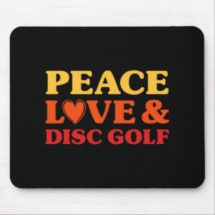 Disc Golf I Love Disc Golf For Men And Women  Mouse Mat