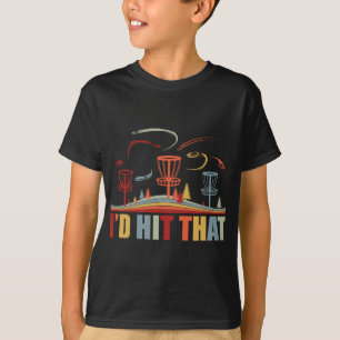 Disc Golf I'd Hit That Funny Vintage Frisbee Men D T-Shirt