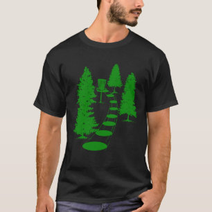 Disc Golf Into The Woods Cute Game   2 T-Shirt