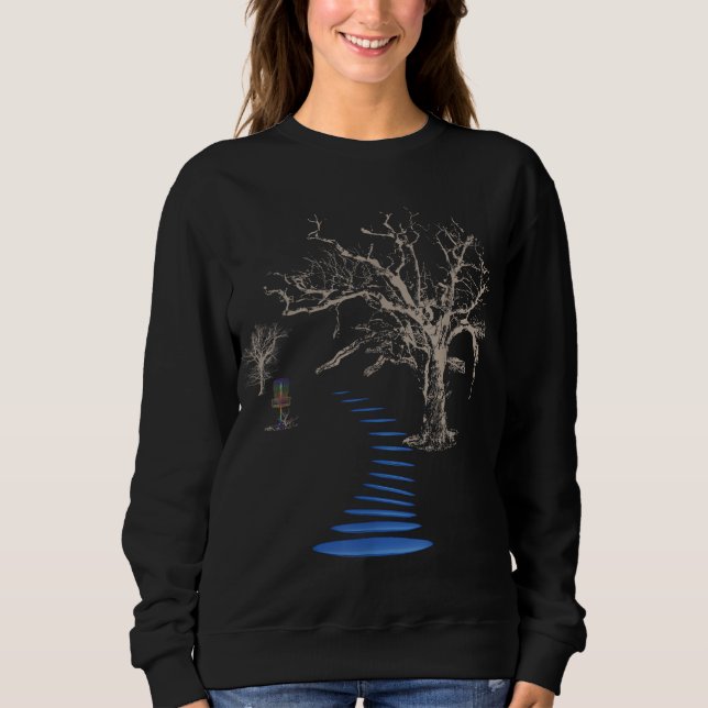 Disc Golf Into The Woods Ultimate Sweatshirt (Front)