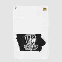 Disc golf Iowa - towel for your discgolf bag