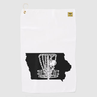 Disc golf Iowa - towel for your discgolf bag