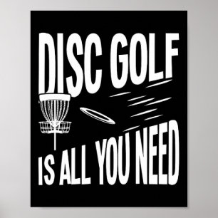 Disc Golf Is All You Need Poster