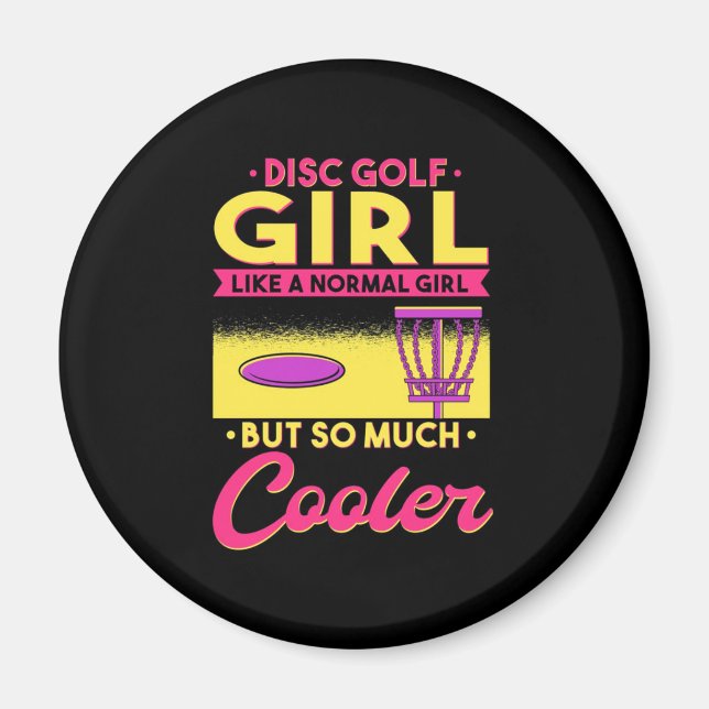 Disc Golf Is Cool Magnet (Front)