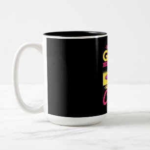 Disc Golf Is Cool Two-Tone Coffee Mug