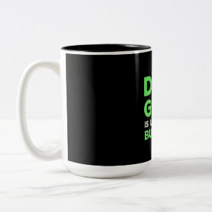 Disc Golf Is Like Magic But Real Two-Tone Coffee Mug