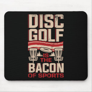 Disc Golf Is The Con Of Sports Disc Golf Player Mouse Mat