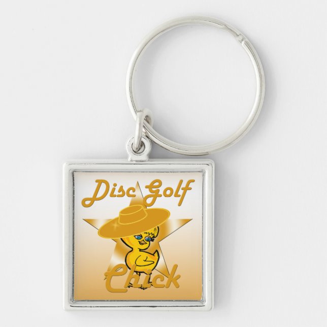 Disc Golf  Key Ring (Front)
