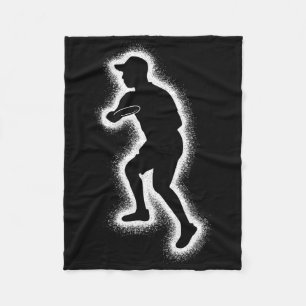 Disc Golf Kids Boys Men Disc Golfer Player  Fleece Blanket