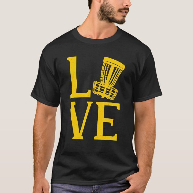 Disc Golf Love 1 T-Shirt (Front)