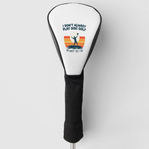 Disc Golf Lover T-Shirt Design Head Cover
