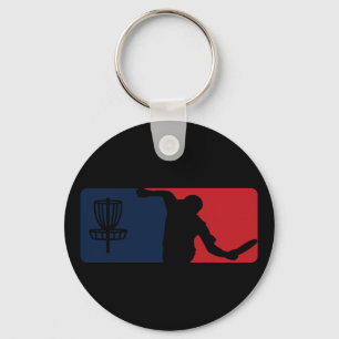 Disc Golf Major Style Logo Clothing Apparel Key Ring