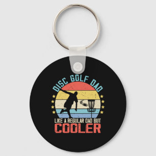 Disc Golf Men Dad Grandpa Joke For Disc Golf Playe Key Ring