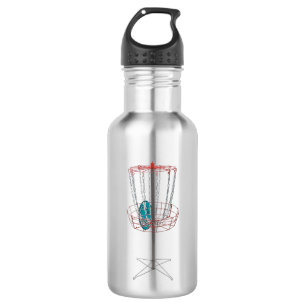 Disc Golf Metal Water Bottle