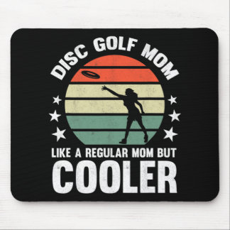 Disc Golf Mom Disc Golfing Mother Frisbee Golfer W Mouse Mat