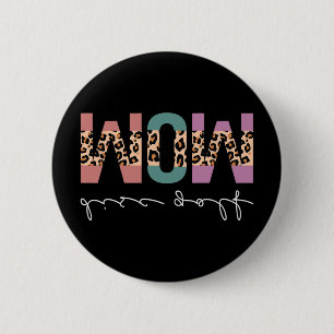 Disc Golf Mum Funny Golf Golfing Lovers Gift Mum L 6 Cm Round Badge