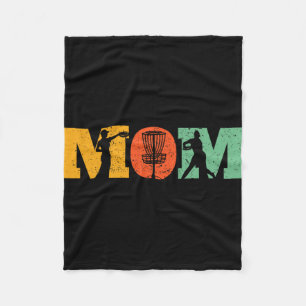 Disc Golf Mum Mother Disc Golf Lover Frisbee Golfi Fleece Blanket