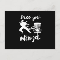 Disc Golf Ninja Golfer Frisbee Player Sports