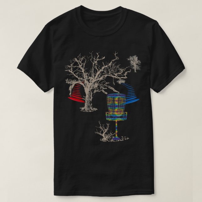 Disc Golf Out Of The Woods Frisbee Golf Classic TS T-Shirt (Design Front)