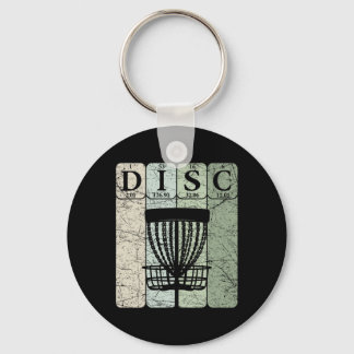 Disc Golf Periodic Table Elements Frolf Player Vin Key Ring