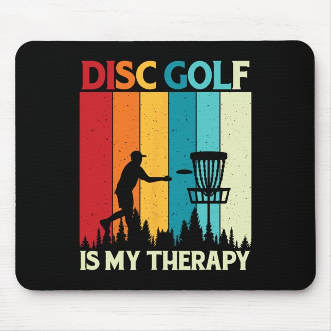 Disc Golf Player _5  Mouse Mat (Front)