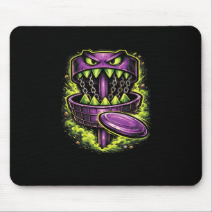 Disc Golf Player Design Monster Sket Mouse Mat