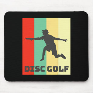 Disc Golf Player Disc Golf Sport Outdoor Recreatio Mouse Mat