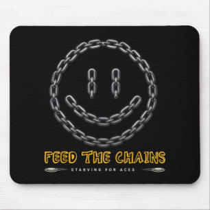 Disc Golf Player - Funny Feed The Chains _1 Mouse Mat