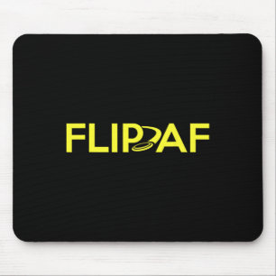 Disc Golf Player - Funny Flip Disc Golfer Mouse Mat