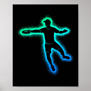 Disc Golf Players Kids Men Disc Golfer Boys Poster
