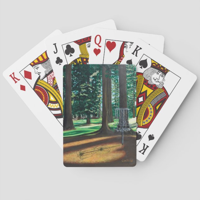 DISC GOLF PLAYING CARDS (Back)