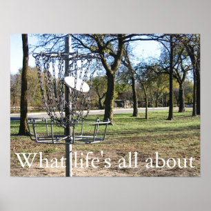 Disc Golf Poster