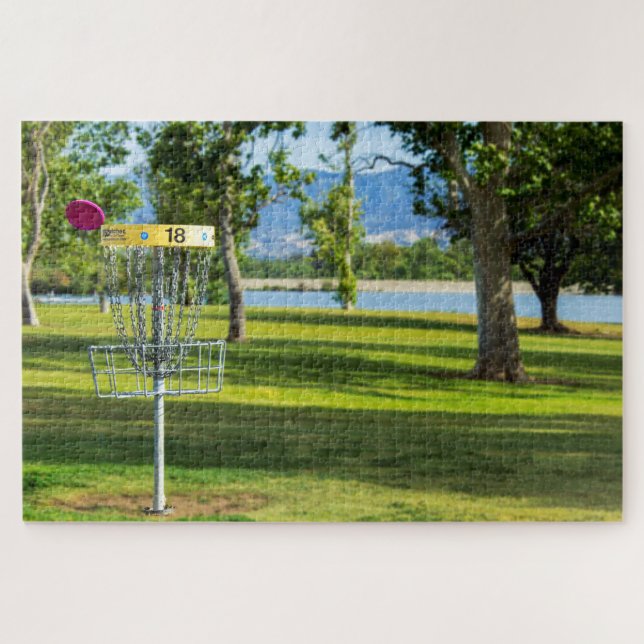 Disc Golf Puzzle (Horizontal)