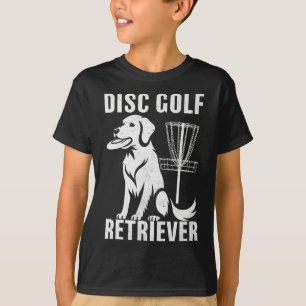 Disc Golf Retriever Funny Golden Retriever Dog Own T-Shirt