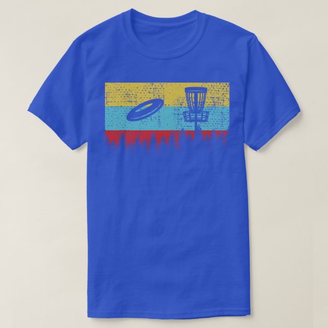 Disc Golf Retro 1 T-Shirt (Design Front)