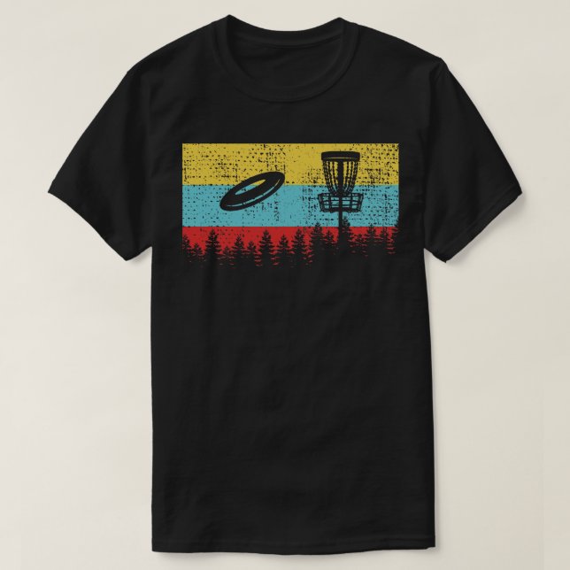 Disc Golf Retro 1 T-Shirt (Design Front)