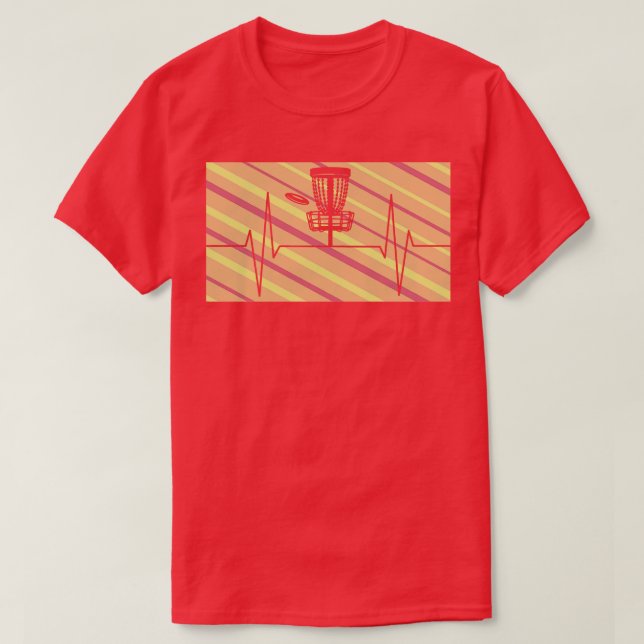 Disc Golf Retro 7 T-Shirt (Design Front)
