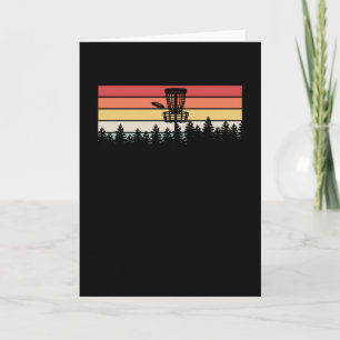 Disc Golf Retro Card
