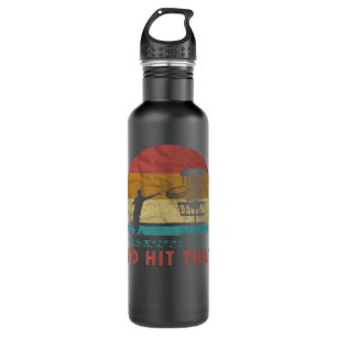 Disc Golf Retro Frisbee Golf Discs I'd Hit That Gi 710 Ml Water Bottle