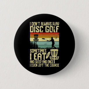 Disc Golf Shirt For Men Dad Disc Golf Player Disc 6 Cm Round Badge