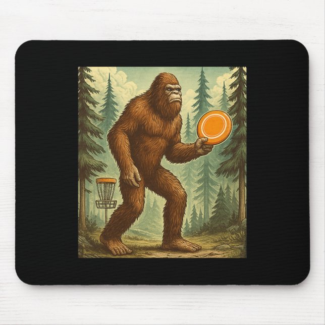 Disc Golf Shirt For Men Funny Disc Golfing  Mouse Mat (Front)