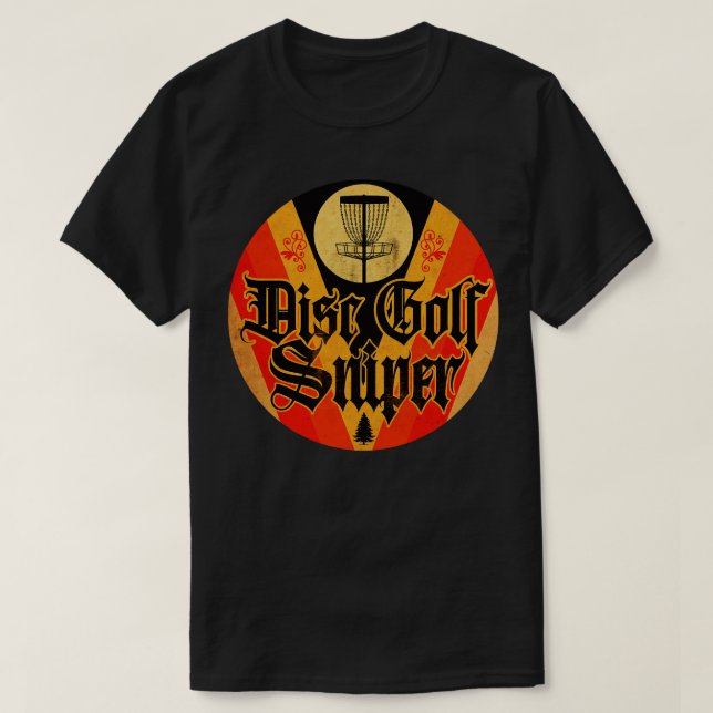 Disc Golf Sniper Classic T-Shirt (Design Front)