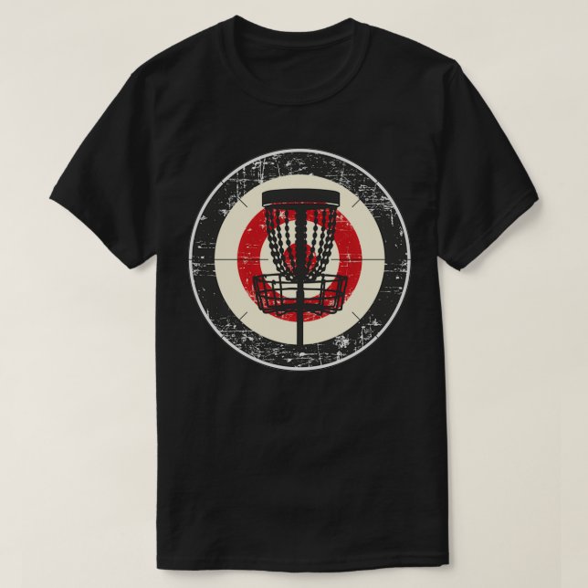 Disc Golf Sniper T-Shirt (Design Front)
