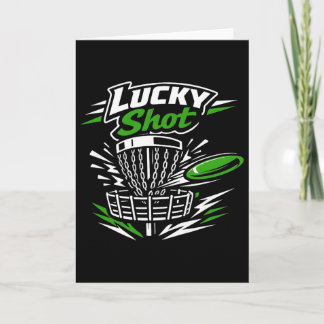 Disc Golf St. Patrick's Day Frolf Player Chain Ng  Card