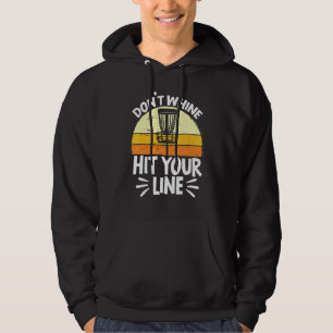 Disc Golf Stupid Tree Hit Your Line Golf Disc Golf Hoodie