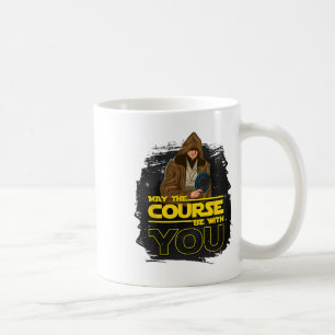 Disc Golf T Shirt may The Course Be With You' Men Coffee Mug