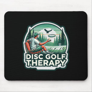 Disc Golf Therapy - Relax And Play  Mouse Mat