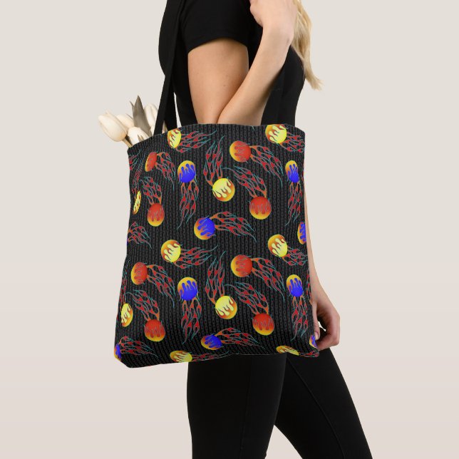 Disc Golf Tote Bag (Close Up)